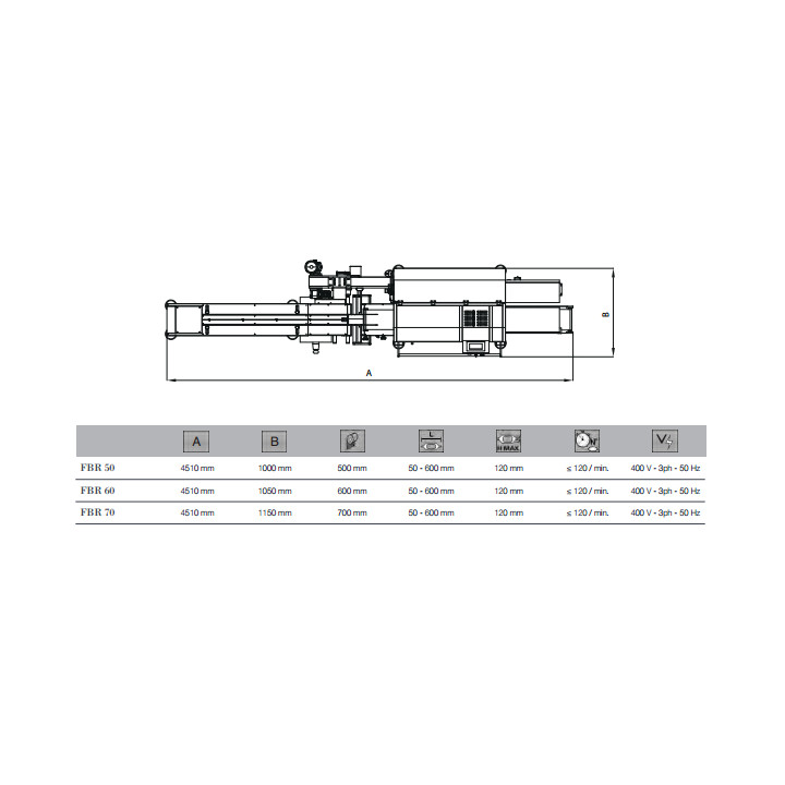 STEP FBR-50 Flow pak fra IPS Italien