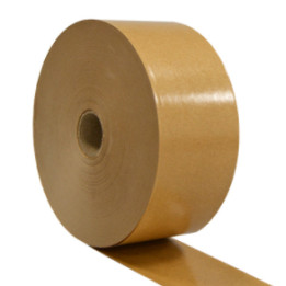 Gummet papir 60mmx 200m Brunt 70gram papir