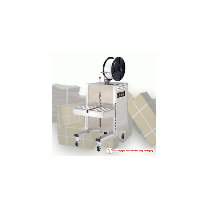 STEP TP-201YS Halbautomatische Umreifungsmaschine mit Seitensiegelung - Transpak