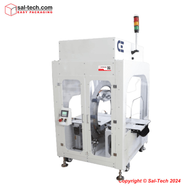 STEP Automated Stacker and Bander AP-25 | Solución de Empaque de Alta Velocidad