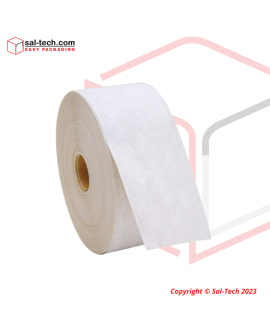 Gummed Paper Tape White 80gr 72mm x 150m/rl