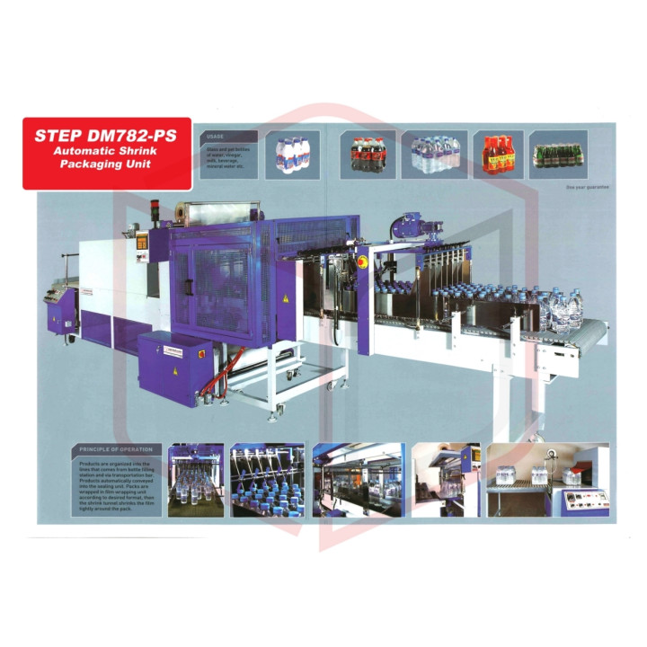 STEP DM782-PS Automatisk krympepakning Unit
