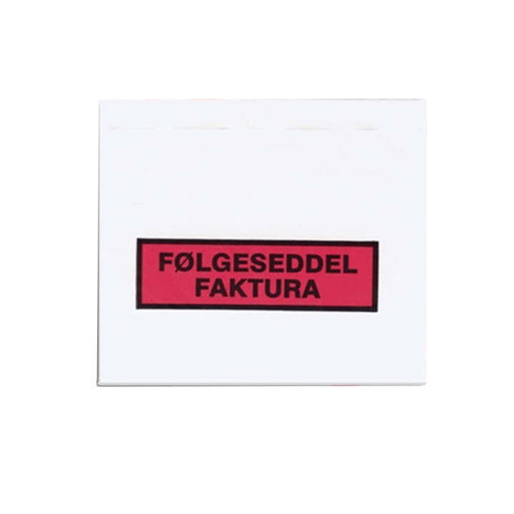 Følgeseddel - Faktura
