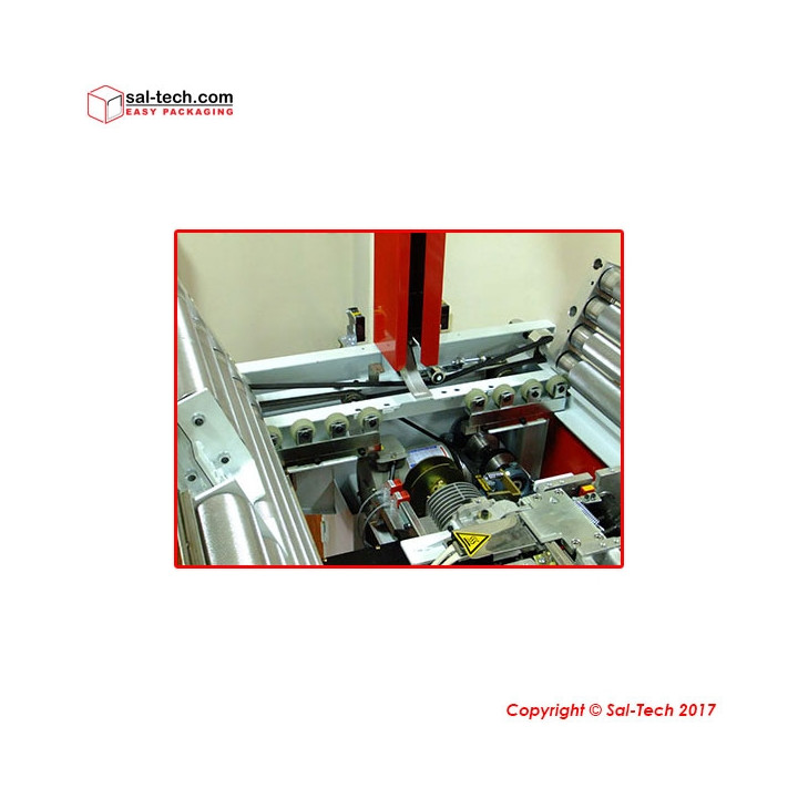 STEP TP-601A Fuldautomatisk Omløbsmaskine - Rulledrevet Bord- Transpak