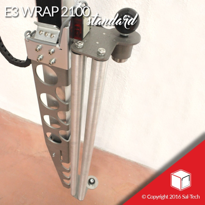 E3 Wrap 2100 Semi-Automatic Pallet Wrapper with Height Sensor