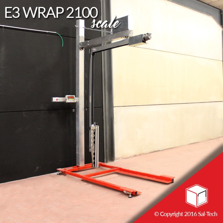 E3 Wrap 2100 SCALE - Pallet wrapper