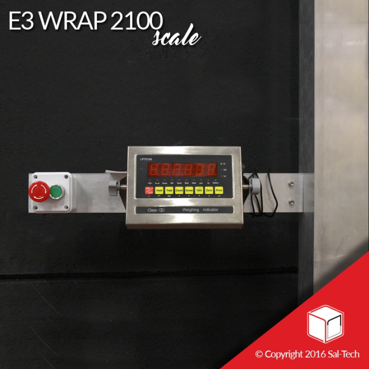 E3 Wrap 2100 SCALE - Pallet wrapper