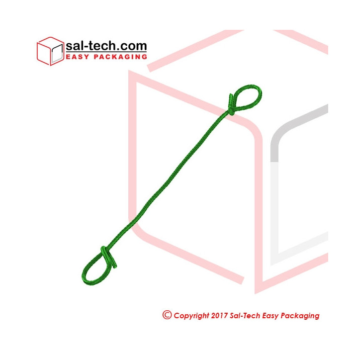 Sack Tie 220mm Green