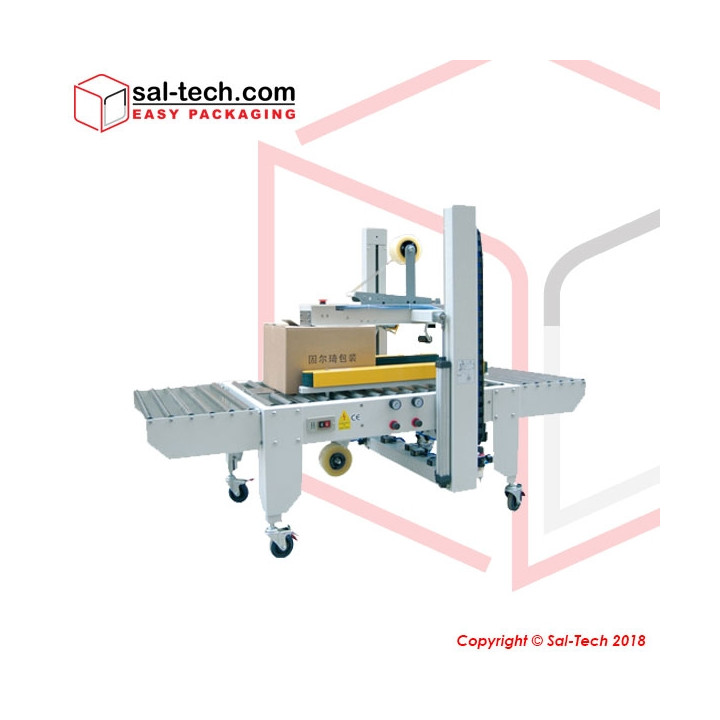 STEP E-50P Automatic Top and Side Belt Driven Carton Sealer