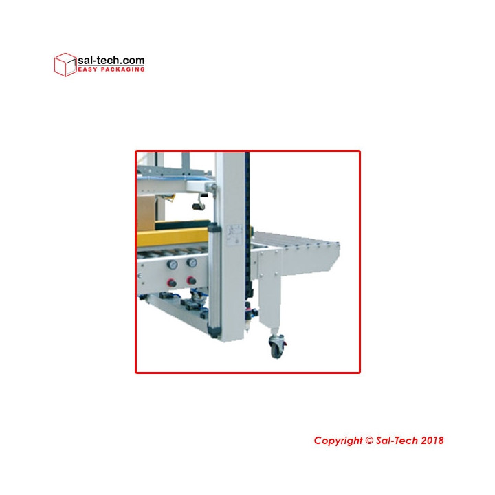 STEP E-50P Automatic Top and Side Belt Driven Carton Sealer