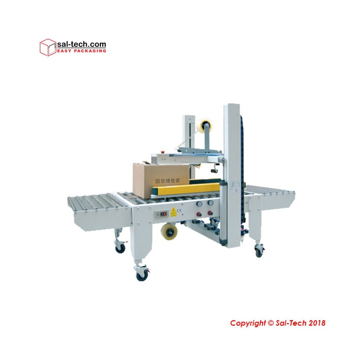 STEP E-50P Automatic Top and Side Belt Driven Carton Sealer