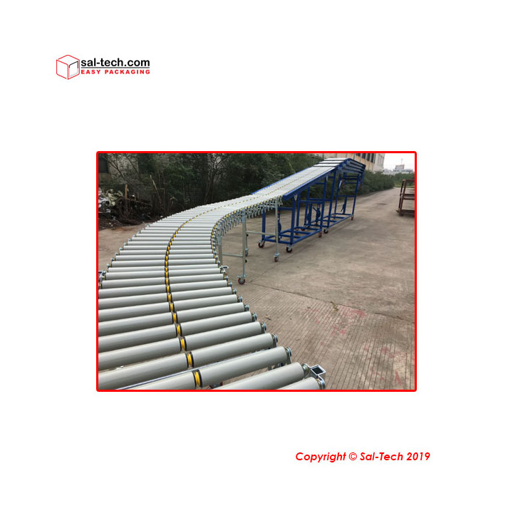 STEP Gravity Roller Conveyor for Unloading