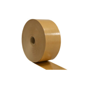 Gummet papir 60mmx 200m Brunt 70gram papir