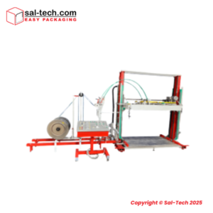 STEP TP-733 VTSP-S Fuld Automatisk Palle Omsnøringsmaskine med 2.5tons presse